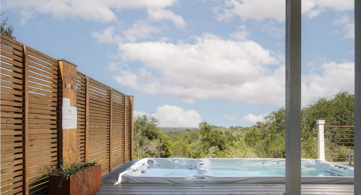Pool Hot Tub Combo in the Casitas Deck