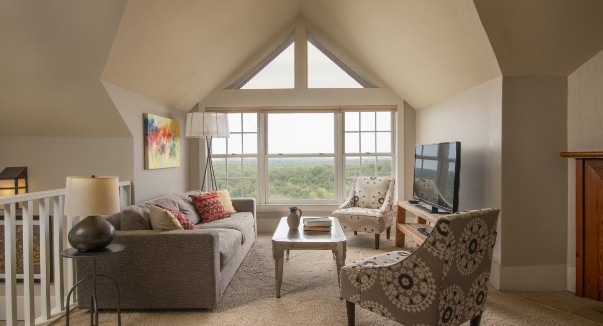 Living Room in Nance King Suite